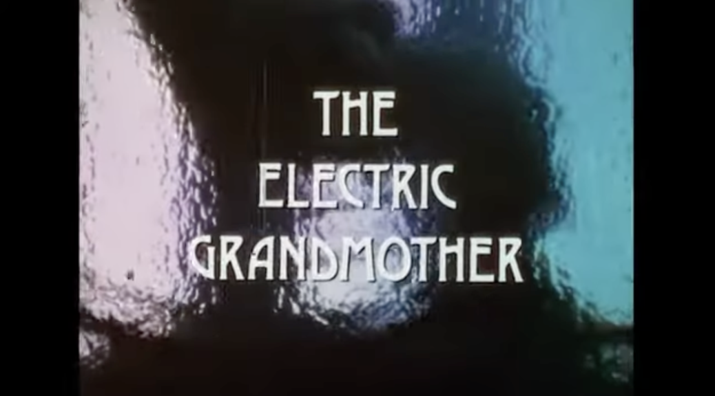 title card for the 1982 TV movie The Electric Grandmother